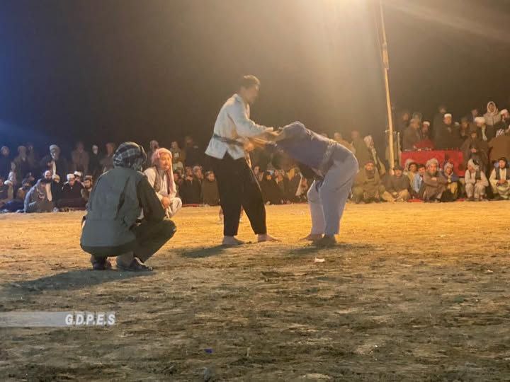 مسابقات محلی پهلوانی کورش با حضور ۱۶۰ ورزشکار در بلخ برگزار شد