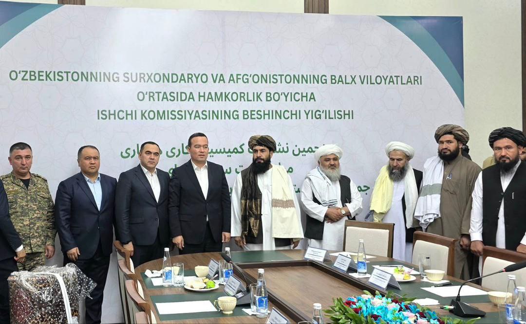 برگزاری پنجمین نشست کمیسیون همکاری های بلخ و سرخان دریا در شهر ترمذ ازبکستان