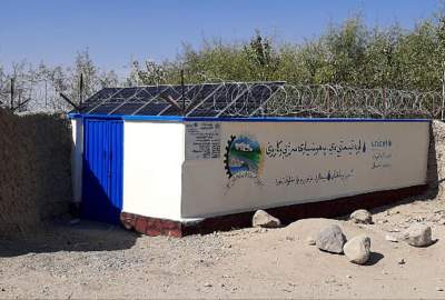 شبکه آبرسانی ۵،۶ میلیون افغانی در ولسوالی گیرو غزنی تکمیل و به بهره‌برداری رسید