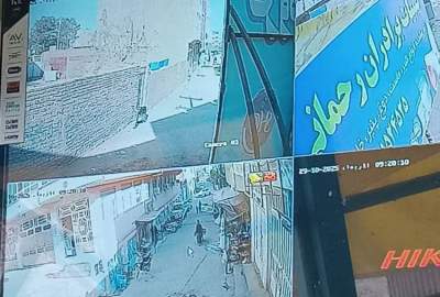 آغاز نصب کمره‌های امنیتی در گذرهای شهری ولسوالی انجیل
