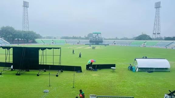 تعویق دومین مسابقه یک‌روزه کریکت ۱۹ سال افغانستان و بنگلادش به دلیل بارندگی