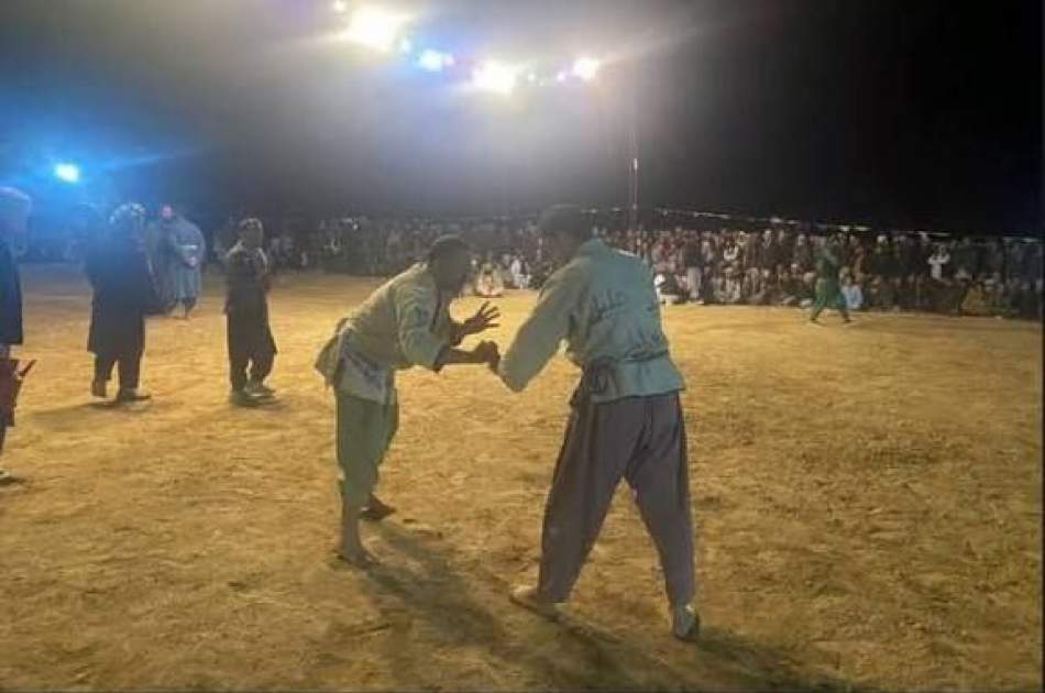 د بلخ ولایت په شورتهپه ولسوالۍ کې د ۸۰ لوبغاړو ترمنځ د غیږ نیونې سیمه ییزې سیالۍ ترسره شوې