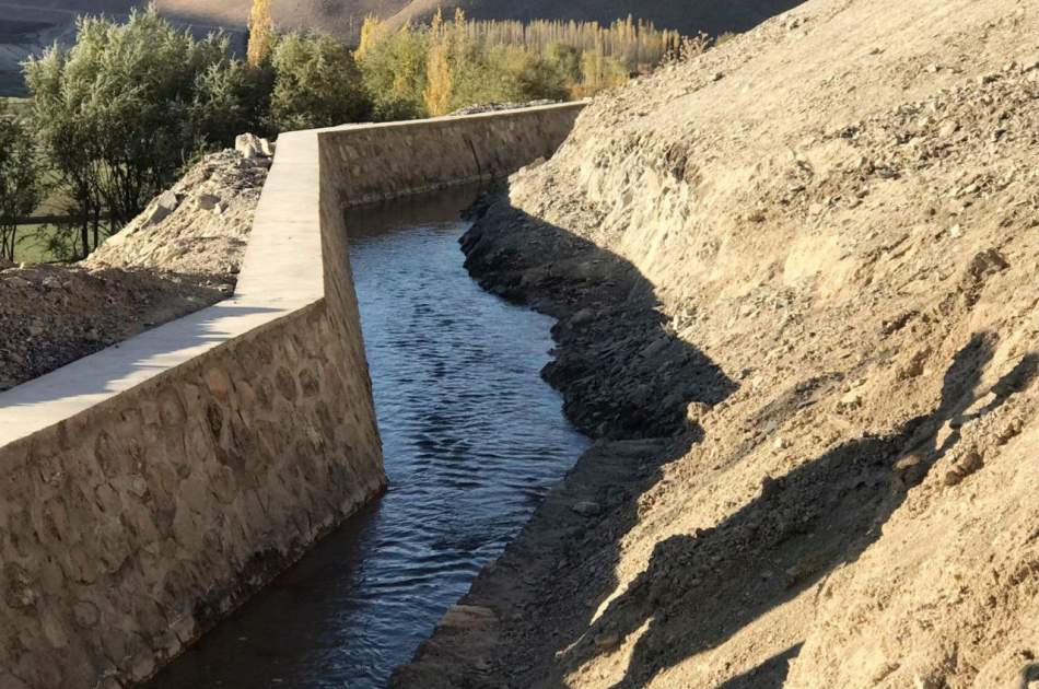 تکمیل پروژه کانال بهائی در غزنی با هزینه بیش از ۳.۸ میلیون افغانی