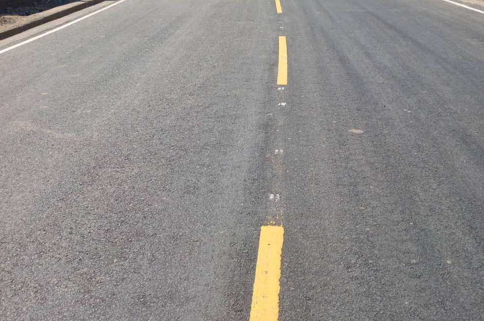 د ګذرې ولسوالۍ کې د شکورخاني سړک د قیر کولو پروژه د ۷ ملیون افغانیو څخه زیاتو په لګښت بشپړه شوه