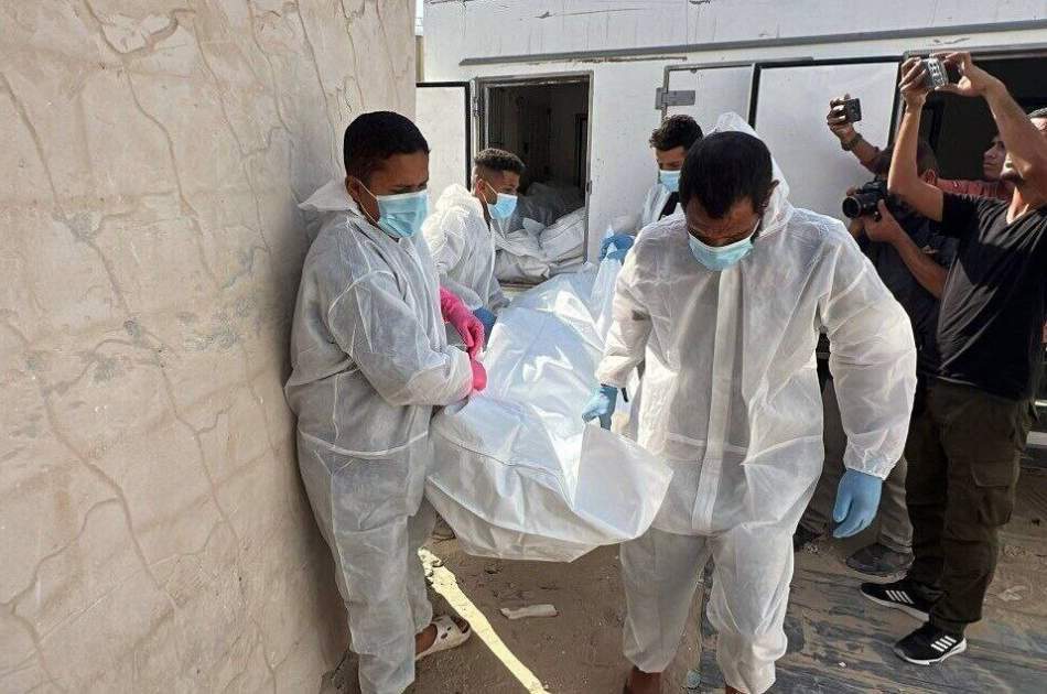 Handover of the bodies of 45 Palestinian prisoners; Tel Aviv