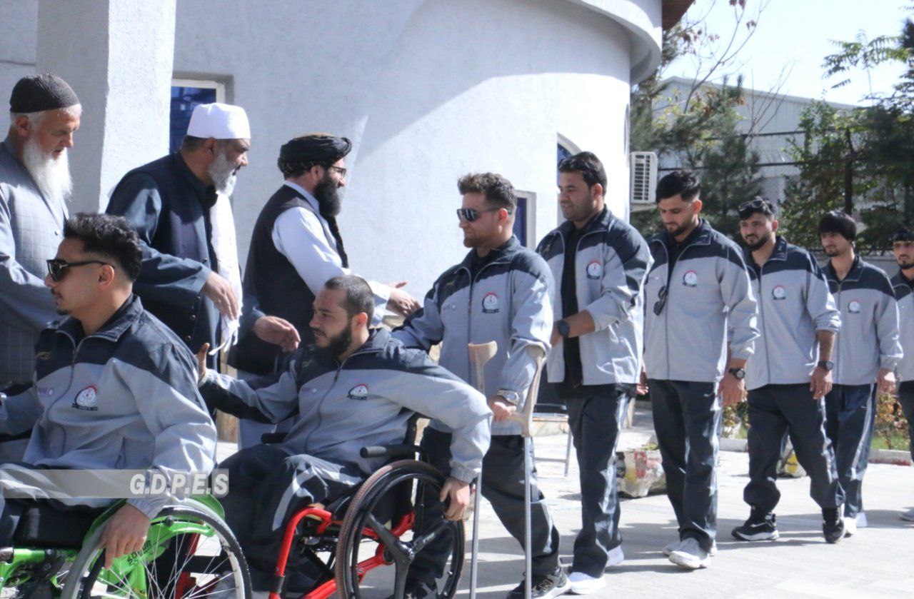 تیم ۱۶ نفری ویلچر بسکتبال افغانستان عازم تایلند شد