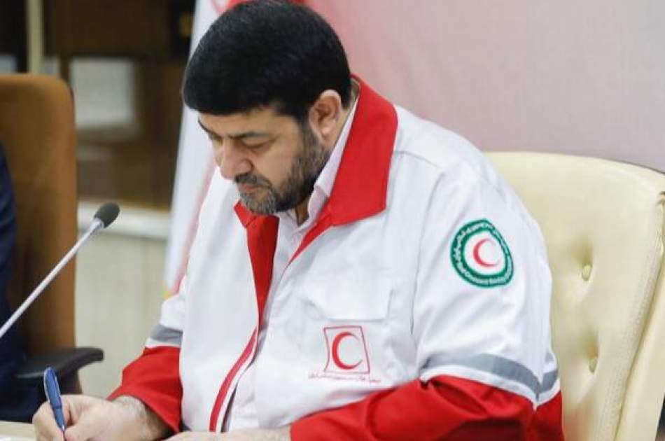 Condolences from the Head of the Iranian Red Crescent Society to the Earthquake Victims in the North of the Country
