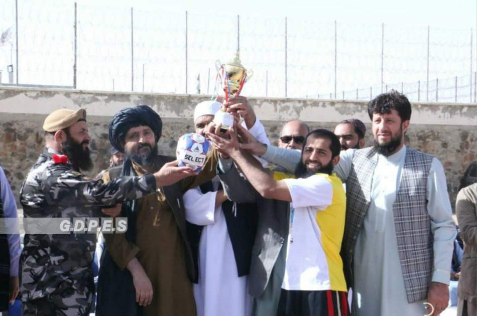 د پل چرخي مرکزي زندان د بندیانو د فوټسال سیالۍ د نهم بلاک په بریا سره پای ته ورسیدې