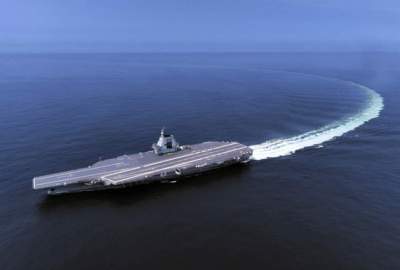 الصين تُطلق حاملة طائراتها الثالثة