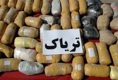 کشف و ضبط ۱۷۰ کیلوگرام تریاک در نیمروز؛ دو قاچاقچی دستگیر شدند