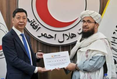 کمک ۱۰۰ هزار دالری چین به زلزله‌زدگان شمال کشور