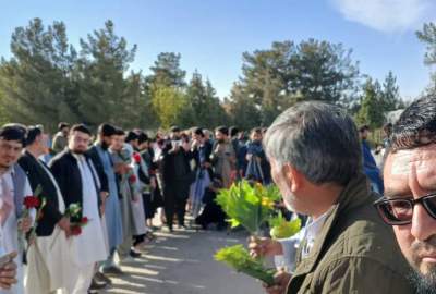 تصاویر/استقبال گرم و کم سابقه هراتیان از قهرمانان فوتسال آسیا  