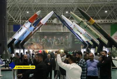معرض صور/ عرض أحدث الإنجازات الصاروخية، الطائرات المسيرة، الدفاعية والفضائية لقوة الفضاء في الحرس الثوري الإيراني  <img src="https://cdn.avapress.net/images/picture_icon.png" width="16" height="16" border="0" align="top">