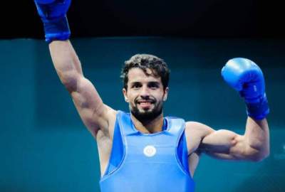 فوز لاعب الووشو الأفغاني على منافسه السعودي في ألعاب التضامن لدول العالم الإسلامي