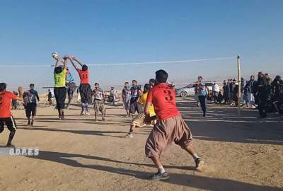 آغاز رقابت‌های والیبال جام خزانی برای مدت یک ماه در غزنی