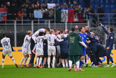 بازگشت شگفت‌انگیز نروژ؛ ایتالیا ۱-۴ در جوزپه مه‌آتزا شکست خورد