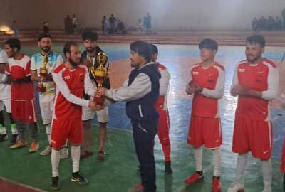 پایان مسابقات جام فوتسال دره شاه‌فولادی در بامیان