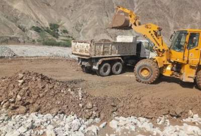 کار ترمیم و بازسازی سرک بدخشان ـ تخار آغاز شد