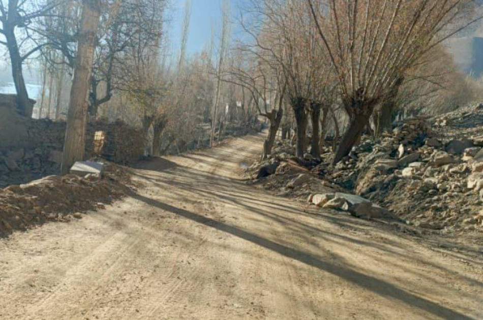 افتتاح سرک درمارخت در ولسوالی شغنان بدخشان