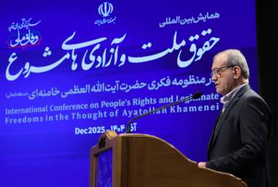 جمهوری اسلامی آزادی واقعی انسان و کرامت ملت‌ها را محور قرار داده است