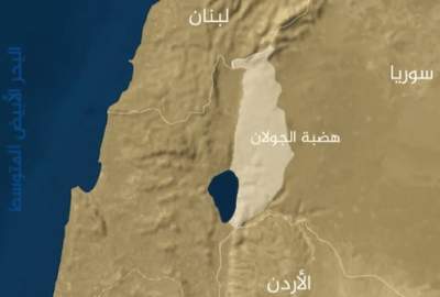 نشر خريطة مثيرة للجدل؛ اختفى الجولان من حدود سوريا