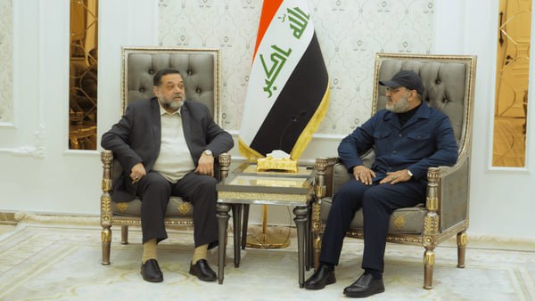دیدار رهبران حماس با دبیرکل کتائب سیدالشهداء عراق