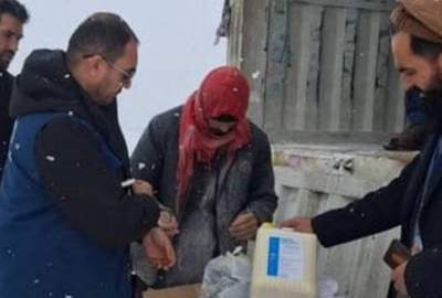 توزیع کمک‌های نجات‌بخش برنامه جهانی غذا برای بیش از ۳۴ هزار نفر در تخار