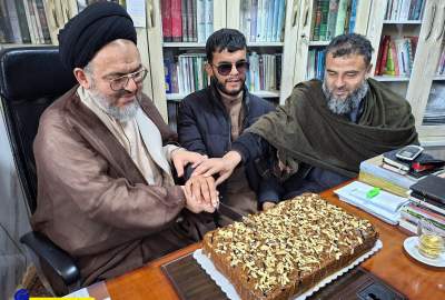 تجلیل از میلاد حضرت علی (ع)، روز پدر و روز جهانی خط بریل در شهر مزارشریف+عکس  