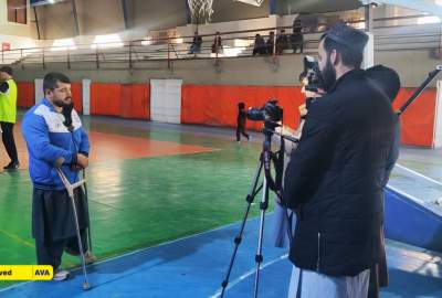 ۱۵۰ معلول لوبغاړي د مزار شریف په امام خمیني لوبغالي کې سیالي کوي  