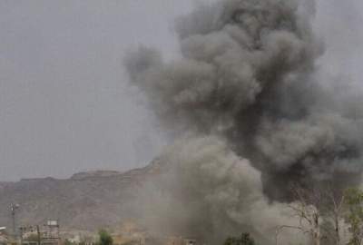 عربستان یک شهر مرزی یمن را هدف قرار داد