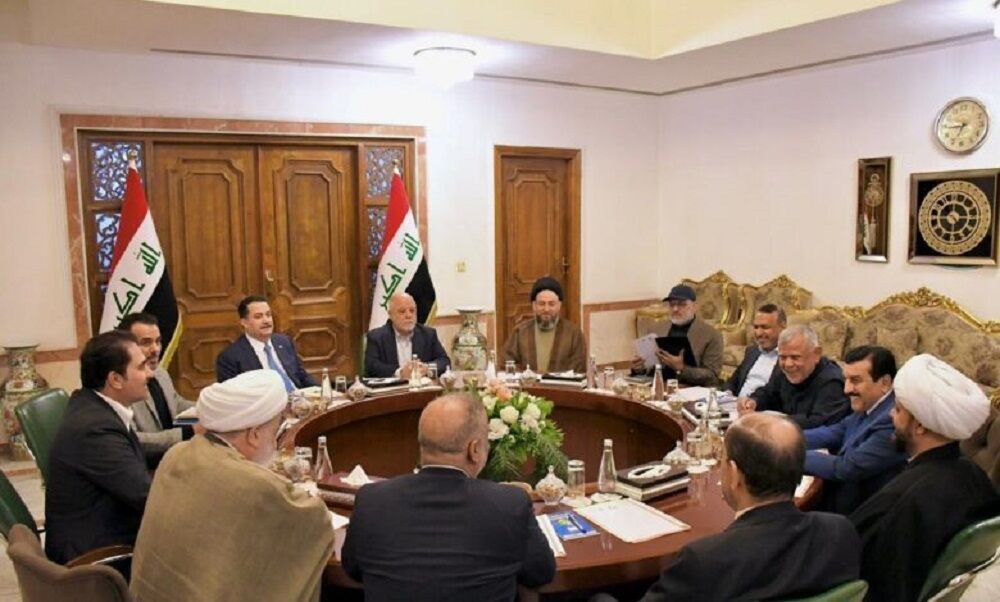 نشست اضطراری چارچوب هماهنگی شیعیان عراق پس از اظهارات مداخله‌جویانه ترامپ