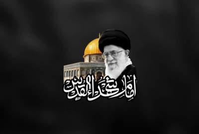 وحش الاستكبار العالمي و کیان الاحتلال الصهيوني محطمان / إيران والمقاتلون من أجل القدس يستحقون الثناء والدعم