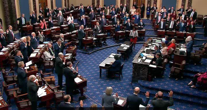 ۵۳ برابر ۴۷؛ سنای امریکا باز هم جنگ با ایران را انتخاب کرد