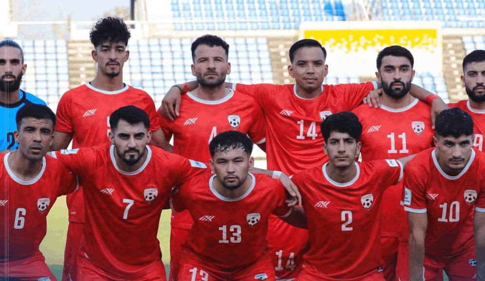  تیم ملی فوتبال افغانستان برابر سوریه به میدان می‌رود