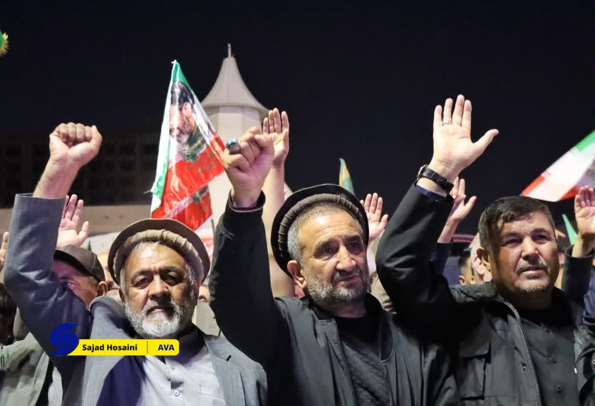 ویدئو/ اعلام حمایت قاطع مهاجرین افغانستان از ایران و ابراز بیزاری از آمریکا و رژیم صهیونیستی  
