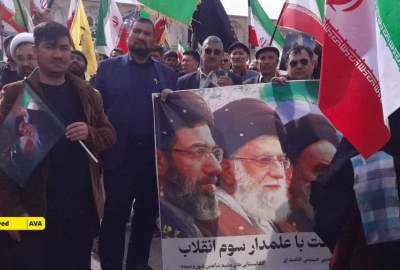 تصاویر/ اجتماع مهاجرین افغانستانی مقیم اصفهان به مناسبت اربعین شهادت قائد امت