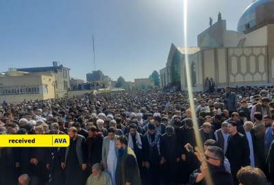 ویدئو/ مراسم تشییع و تدفین پیکر شهدای قریه دهمیری ولسوالی انجیل هرات