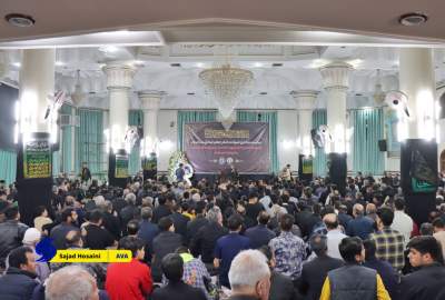 تصاویر/ مراسم شهادت حضرت امام جعفر صادق علیه السلام؛ یادبود قائد امت امام شهید خامنه ای، شهدای جنگ رمضان و شهدا اخیر هرات در مشهد مقدس