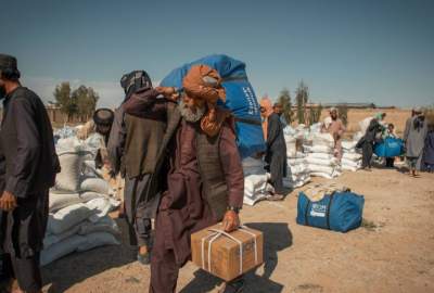 کمک سازمان بین‌المللی مهاجرت به ۲۳۰۰ خانواده سیل‌زده در افغانستان