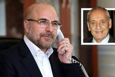 قالیباف در گفتگو با نبی بری: آتش‌بس در لبنان به اندازه آتش‌بس در ایران برای ما اهمیت دارد