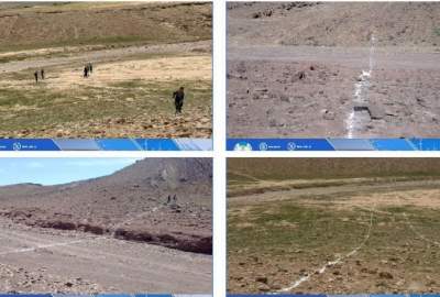 ساخت یک بند کوچک آب در ولسوالی اسپین‌بولدک قندهار