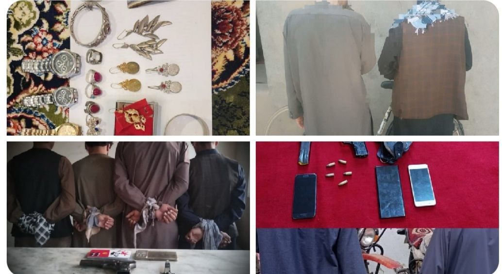 بازداشت ۱۷ تن در پیوند به جرایم جنایی از ۴ ولایت