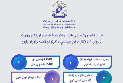 رسیدگی به بیش از ۵۰۰ قضیه حقوق زنان و حل صدها منازعه قومی در یک ماه
