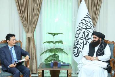 دیدار و گفتگوی وزیر خارجه با سفیر جاپان راجع به گسترش روابط دوجانبه