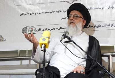 تأكيد حسيني مزاري على تكريم خدام أفغانستان المخلصين/ مركز تبيان يتعامل مع السلطة والشعب مع التزام كامل بخطه الفكري