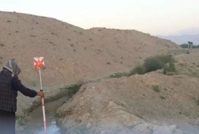 آغاز ساخت دو کانال آبیاری در پکتیکا؛ ۲۱.۵ میلیون افغانی برای توسعه زراعت