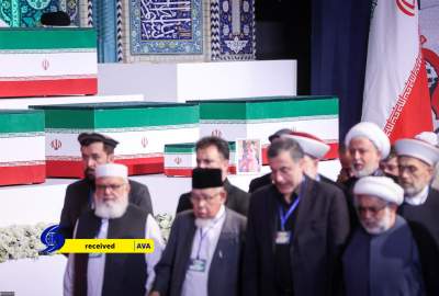 گزارش تصویری/ مراسم ادای احترام مقامات و شخصیت‌های کشورهای خارجی به پیکر مطهر رهبر شهید انقلاب اسلامی(1)  