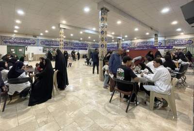 برگزاری اردوی جهادی پزشکان افغان همزمان با مراسم تشییع امام شهید در مشهد مقدس