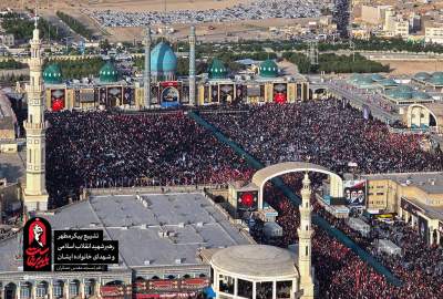 تصاویر/ بدرقه میلیونی«رهبر شهید» در میان خیل عظیم عزاداران در مسجد مقدس جمکران قم  <img src="https://cdn.avapress.net/images/picture_icon.png" width="16" height="16" border="0" align="top">