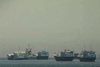 Two Qatari and Saudi oil tankers damaged near the Strait of Hormuz